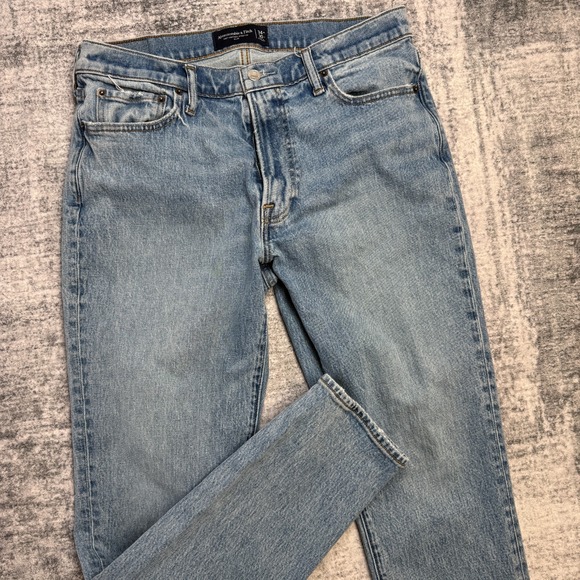 Abercrombie & Fitch Other - Abercrombie & Fitch Jeans Mens 34x30 Blue A&F Vintage Stretch Slim Denim Casual